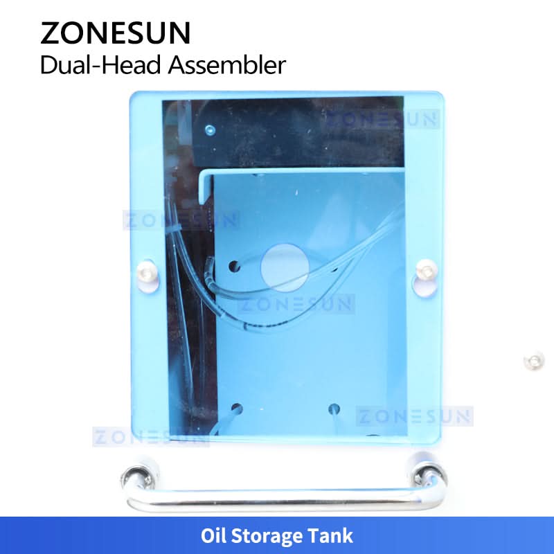 ZONESUN ZS-J0A01 Semi-Automatic Dual-Head O-Ring Assembly Machine for Rubber Seals & Gaskets