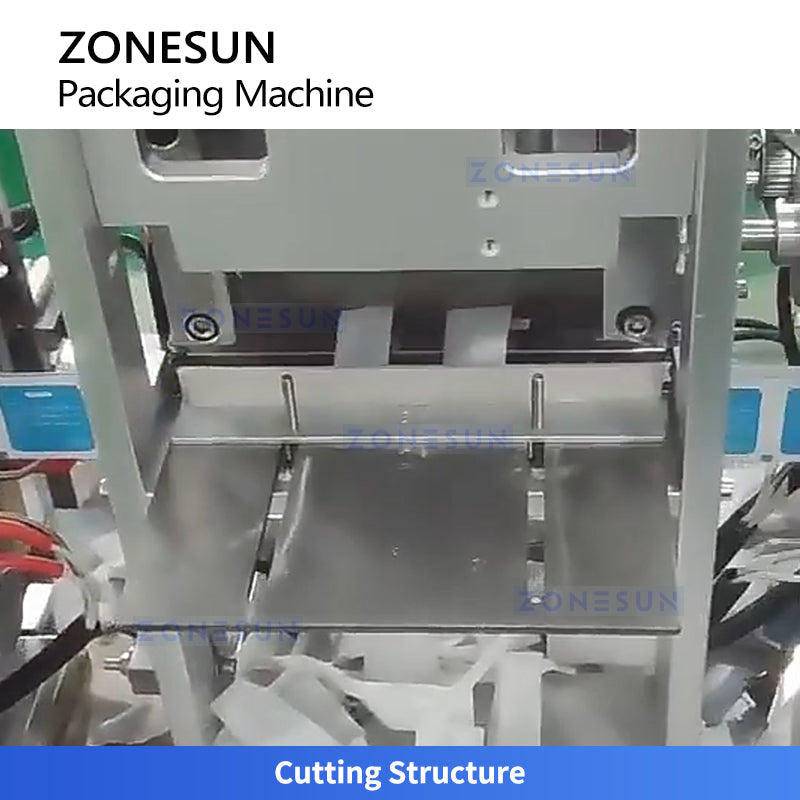 ZONESUN ZS-WZP4 Automatic Disposable Sachet Wet Wipes Packing Machine