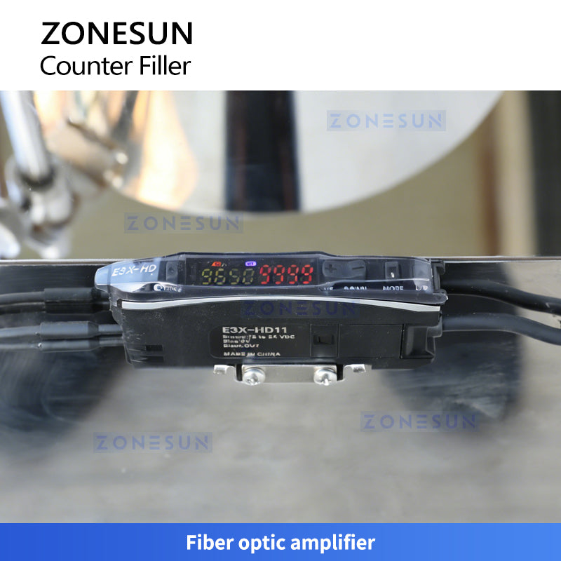 ZONESUN ZS-SL2 Automatic Capsule & Pill Counting Machine, Dual-Head Bottle Counter Filler for Softgels, Gummies, Candies