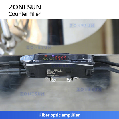 ZONESUN ZS-SL2 Automatic Capsule & Pill Counting Machine, Dual-Head Bottle Counter Filler for Softgels, Gummies, Candies