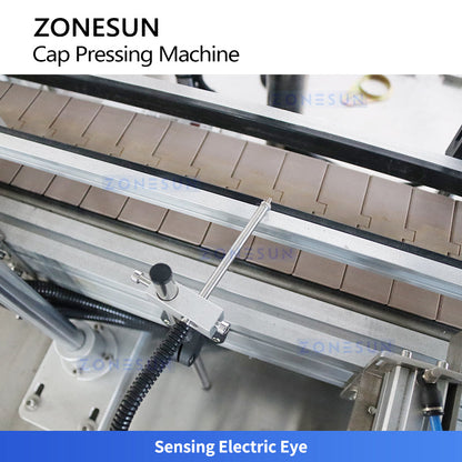 ZONESUN ZS-VTYG02S Dual-Head Bottle Cap Pressing Machine