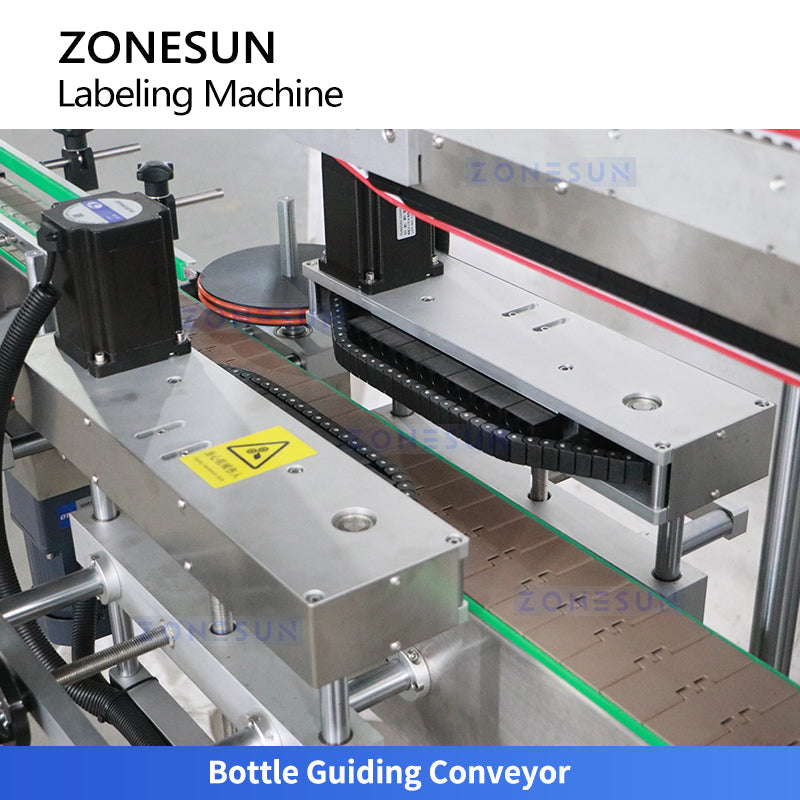ZONESUN ZS-TB501 Automatic Corner Labeling Machine for Square Bottles