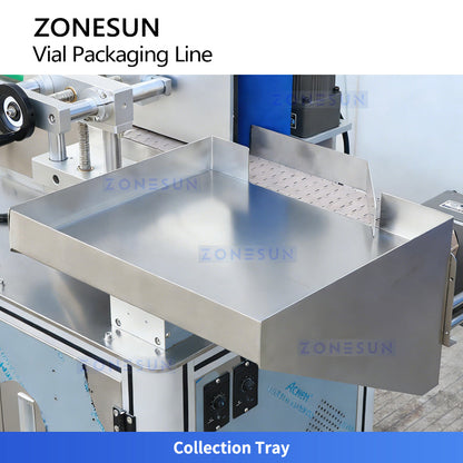 ZONESUN ZS-AFCL9 Automatic Vial Filling Capping and Labeling Machine Line for Pharma & Cosmetics