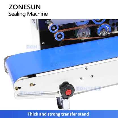 Zonesun ZS-FR770 Continuous Band Sealer with Date Coder & Conveyor
