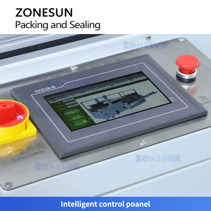 ZONESUN ZS-KFXL3 Automatic Case Packing Sealing Machine Carton Box Packing Line