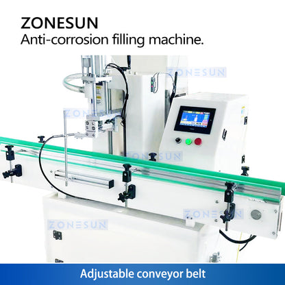 Zonesun ZS‑YTCR1A Automatic Single‑Head Chemical Liquid Filling Machine