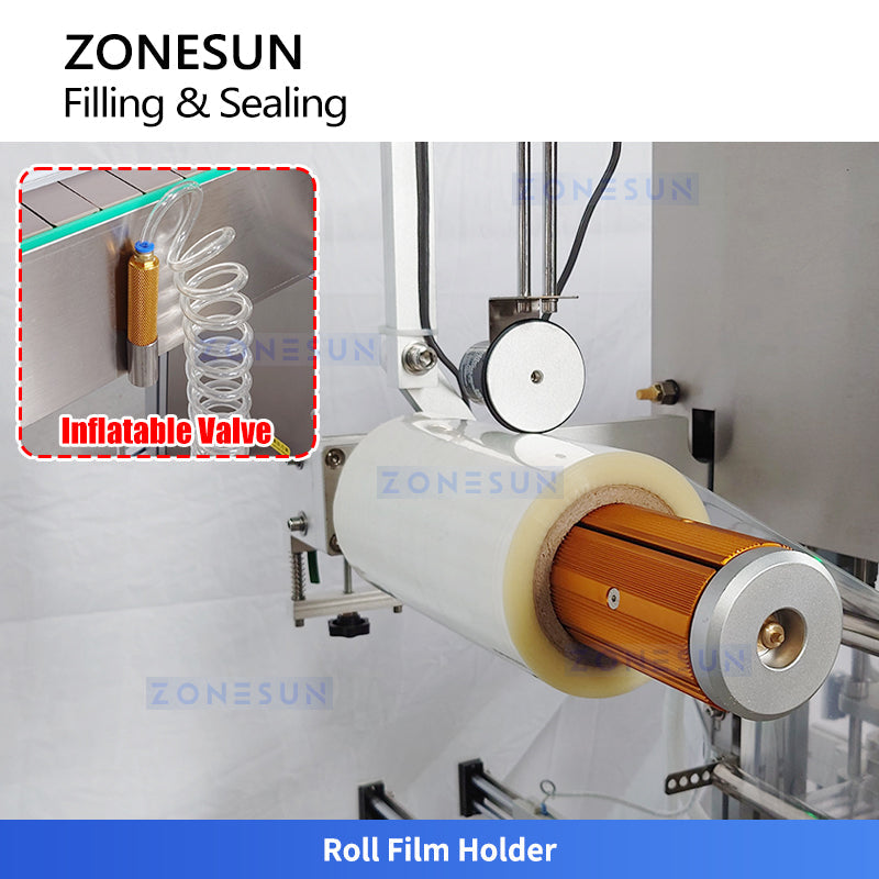 ZONESUN ZS-FAL180G4 Rotor Pump Paste Weighing Filling and Sealing Machine for Cup Puree