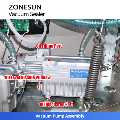 ZONESUN ZS-DZ600A Double Chamber Vacuum Sealing Machine for Food Packaging