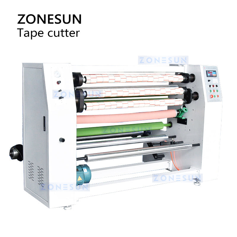 ZONESUN ZS-TCM4 High-Speed Tape Slitting Rewinding Machine for BOPP & Adhesive Tapes