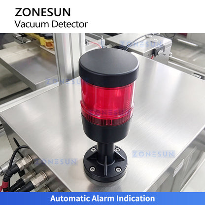 ZONESUN ZS-ZK200 Automatic Non-Contact Vacuum Detector for Glass Bottles & Tinplate Cans