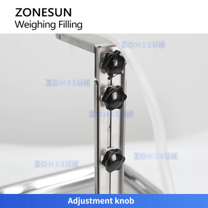 Zonesun ZS‑MPW1 Magnetic Drive Weigh Filling Machine for Drinks