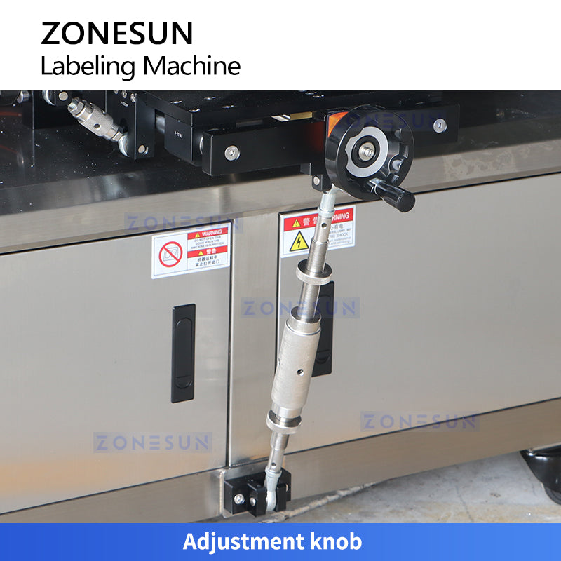 Zonesun ZS‑TB600D Double‑Sided Labeling Machine for F‑Style Bottles