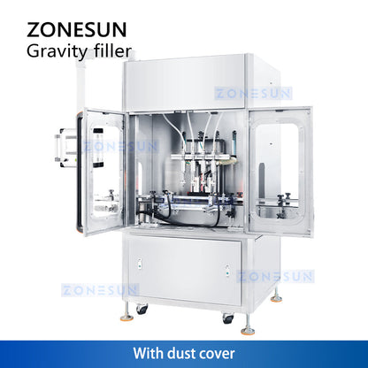 ZONESUN ZS-VTGZ100B Gravity Perfume Filling Machine with Reflow Function