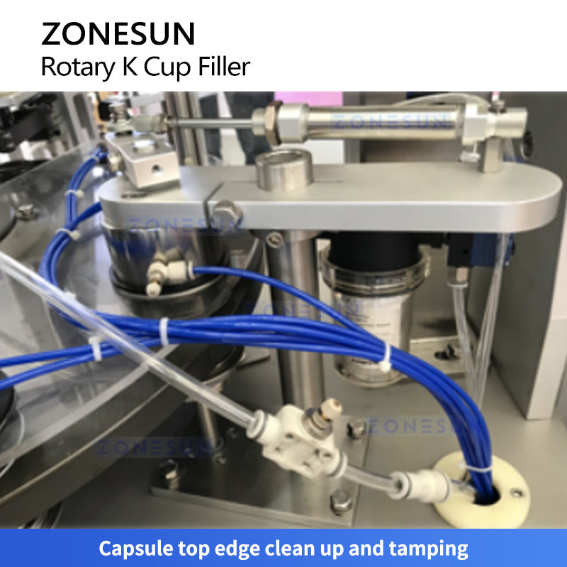 ZONESUN ZS-RKCF1 Rotary K-Cup Filling & Sealing Machine for Coffee Capsules
