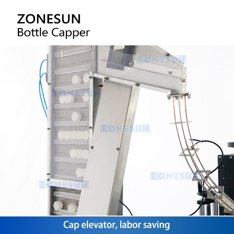 ZONESUN ZS-XG440RSL Automatic Servo Capping Machine for Fast & Versatile Sealing