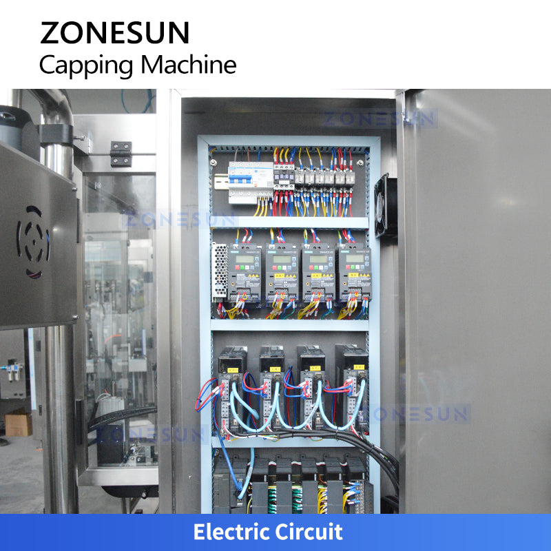 Zonesun ZS‑VTXG2 Dual‑Head Continuous Motion Automatic Capping Machine