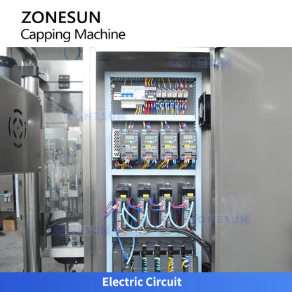 Zonesun ZS‑VTXG2 Dual‑Head Continuous Motion Automatic Capping Machine