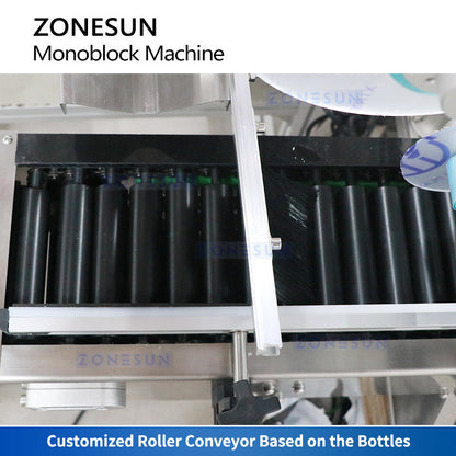 Zonesun ZS-AFCL4 Automatic Test Tube Monoblock Machine Roller Conveyor