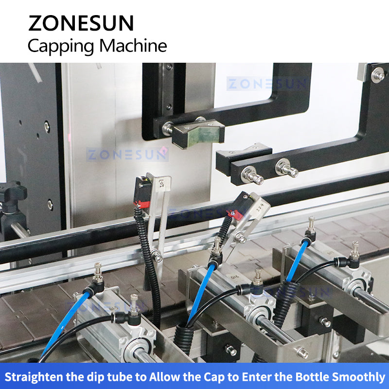 Zonesun ZS-XG445A Servo Motor Trigger Sprayer Bottle Capping Machine