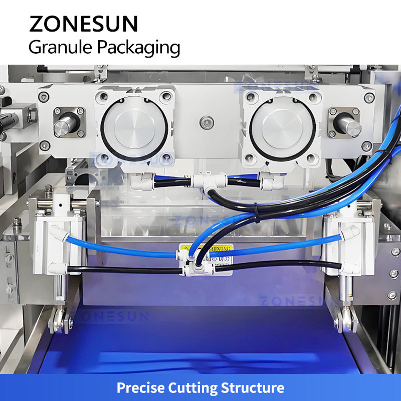 ZONESUN ZS-FS500K6 Automatic VFFS Sachet Filling Sealing Machine For Granule Powder