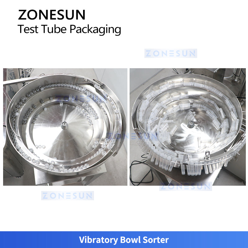 ZONESUN ZS-AFC36 Test Tube Liquid Filling and Capping Machine Cam System Monoblock for Solvents Labs