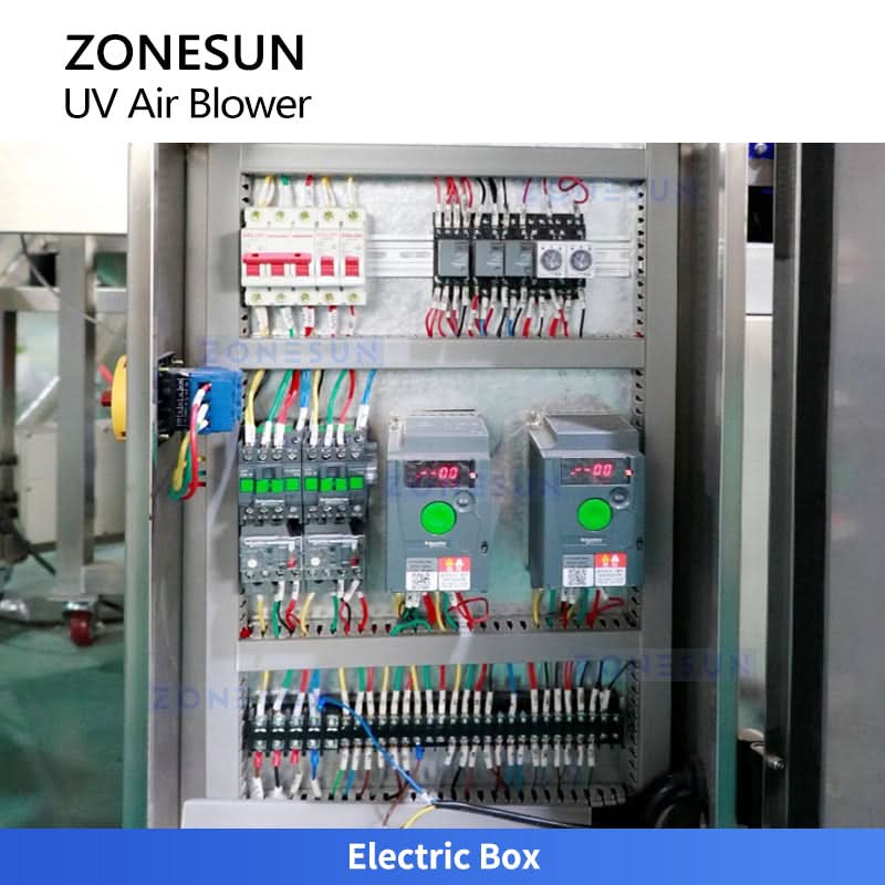ZONESUN ZS-UVB1 Automatic Bottle & Can UV Sterilization Air Rinsing Machine