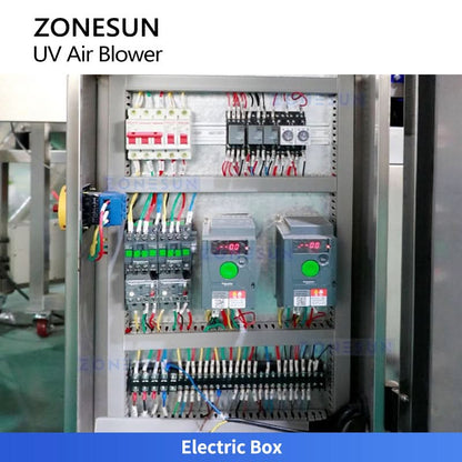 ZONESUN ZS-UVB1 Automatic Bottle & Can UV Sterilization Air Rinsing Machine
