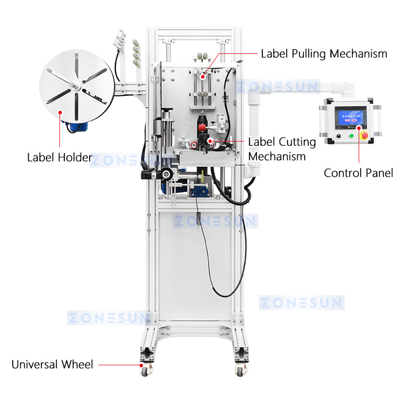 ZONESUN ZS-STB151 Automatic PVC Sleeve Labeling Machine