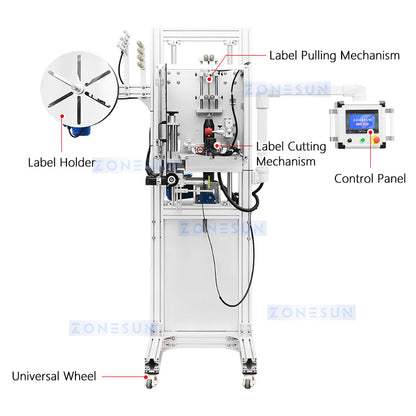 ZONESUN ZS-STB151 Automatic PVC Sleeve Labeling Machine