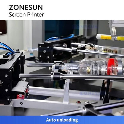 ZONESUN ZS-SWP4 Multi-Color Bottle Screen Printer & Hot Stamper