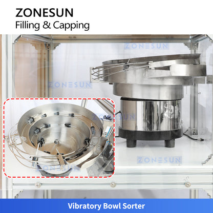 ZONESUN ZS-AFC7D Desktop Perfume Filling and Capping Machine