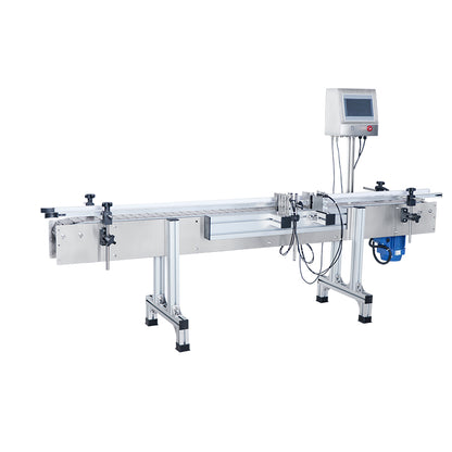 ZONESUN ZS-CB100P 1.9m Automatic Chain Conveyor Belt with PLC Control