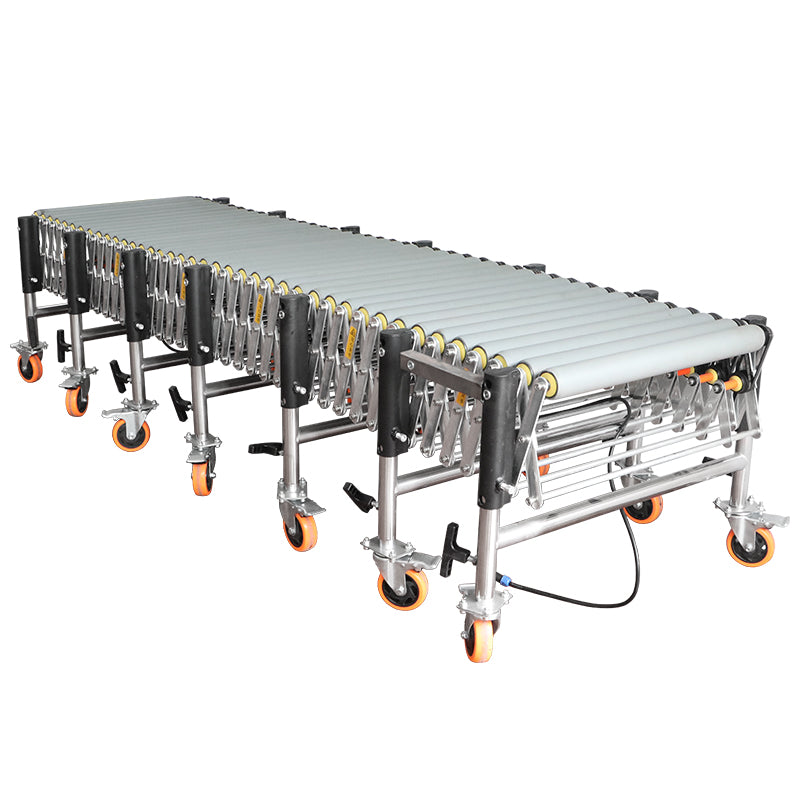 ZONESUN ZS-FCR600 Rubber Covered Flexible Powered Roller Conveyor