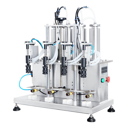 ZONESUN ZS-YTZL500 Semi-Automatic Vacuum Liquid Filling Machine for Perfume & Essential Oil (1-4 Nozzles Optional)