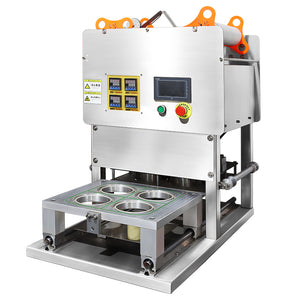 ZONESUN ZS-FK4C Semi Automatic Cup Tray Box Sealing Machine