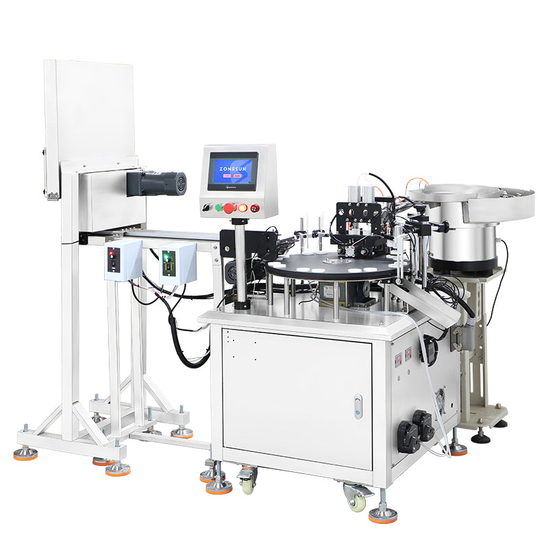 ZONESUN ZS-AFC17 Auto 2 Nozzles Ceramic Pump Perfume Filler Capper