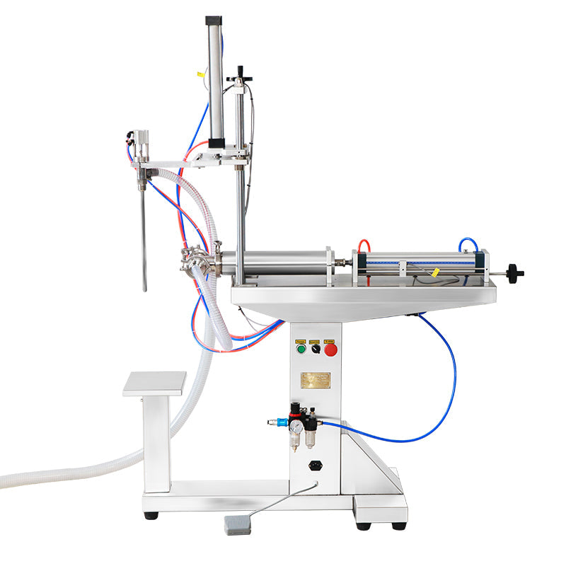 Zonesun ZS-YTFS1D Semi‑Auto Stand Piston Viscous Liquid Filling Machine