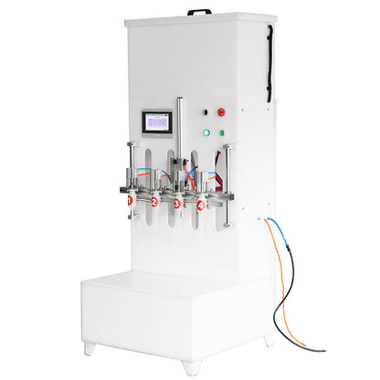 Zonesun ZS‑YTCR4 Four‑Head Chemical Liquid Piston Filling Machine