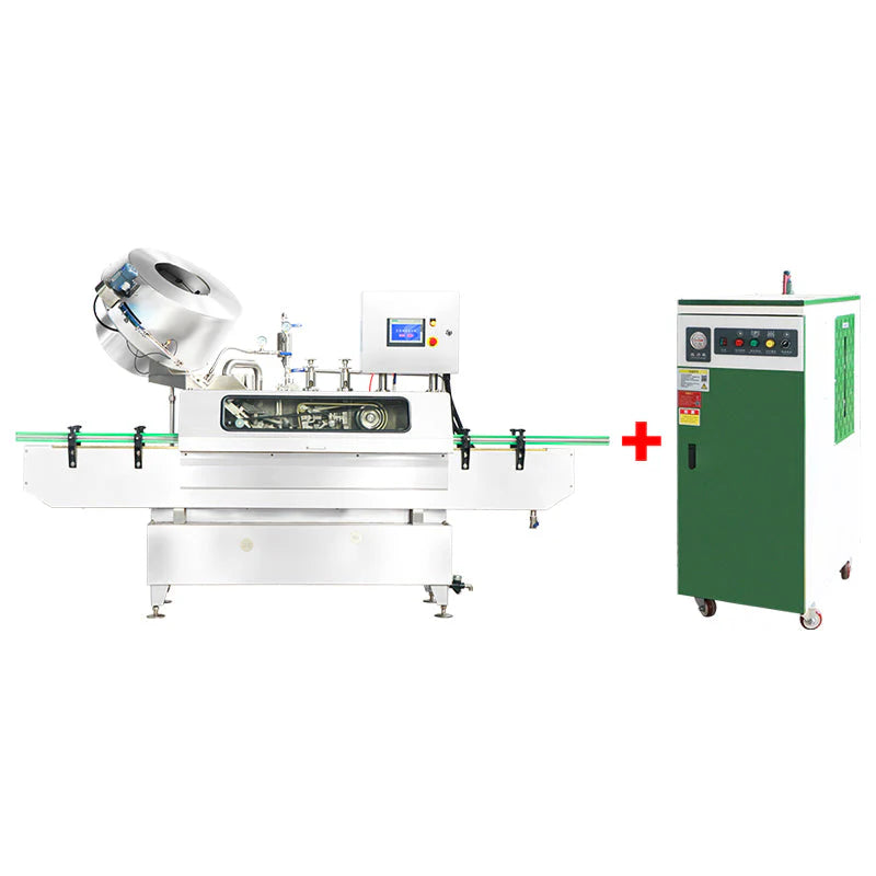 ZONESUN ZS-XG01 Automatic Steam Vacuum Capping Machine