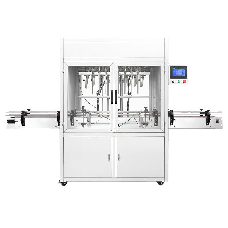 ZONESUN ZS-YT8T-8ZL Auto Pneumatic 4 Nozzles Liquid Filling Machine
