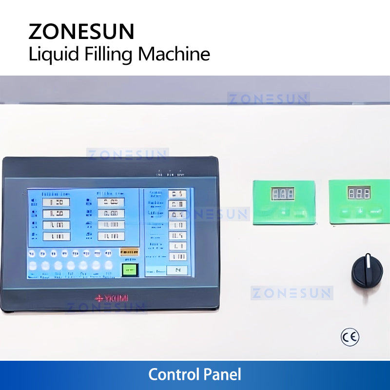 ZONESUN ZS-VTMP80D 6-Head Magnetic Pump Liquid Filling Machine