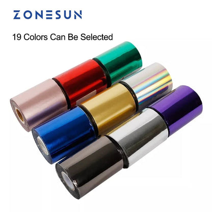 ZONESUN 10cm Hot Stamp Foil Paper