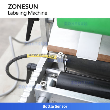 ZONESUN ZS-TB100 Semi-Auto Round Bottle Single Double Sides Labeler