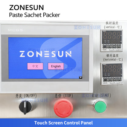Zonesun ZS-FS240L Sachet Paste Filling and Sealing Machine