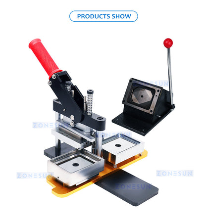 ZONESUN Custom Magnet and Card Cutting Machine for Craft &Promotion