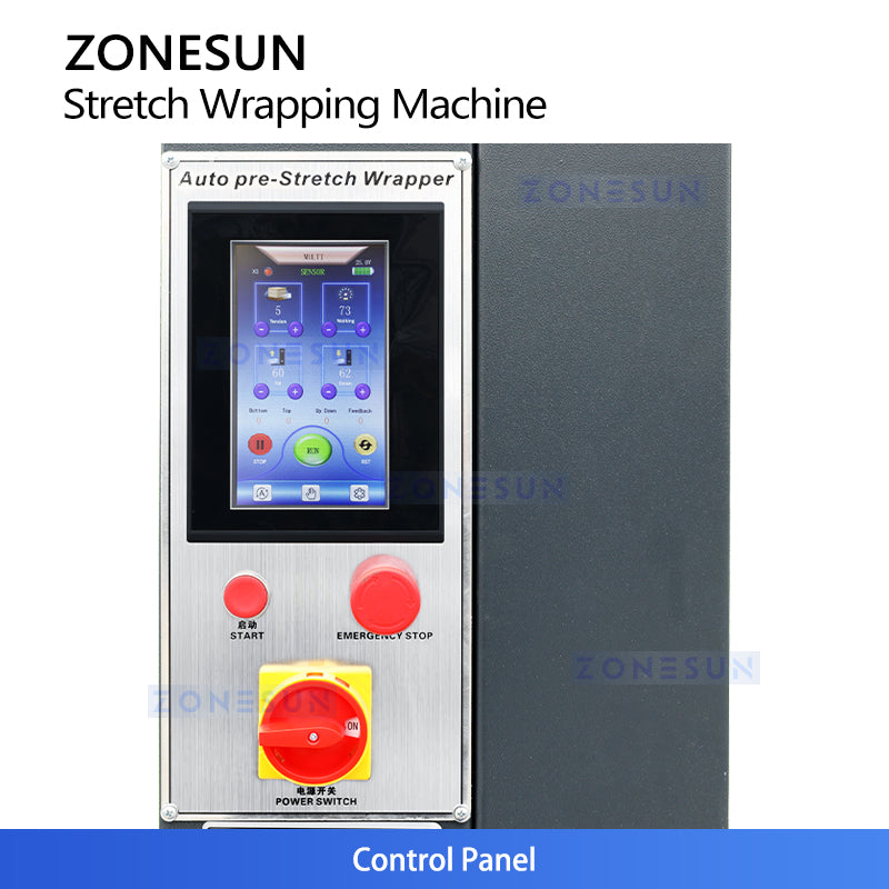ZONESUN ZS-YPWM1 Mobile Robotic Pallet Wrapper  Automatic Battery Stretch Wrapping Machine
