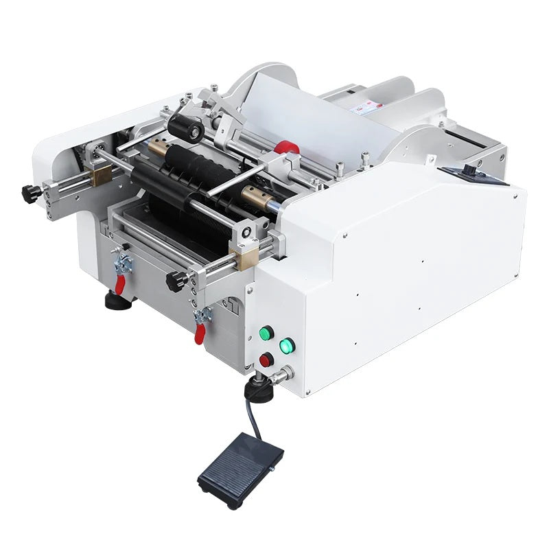 ZONESUN ZS-JTB10 Semi-Automatic Wet Glue Labeling Machine for Round Bottles, Jars & Cans