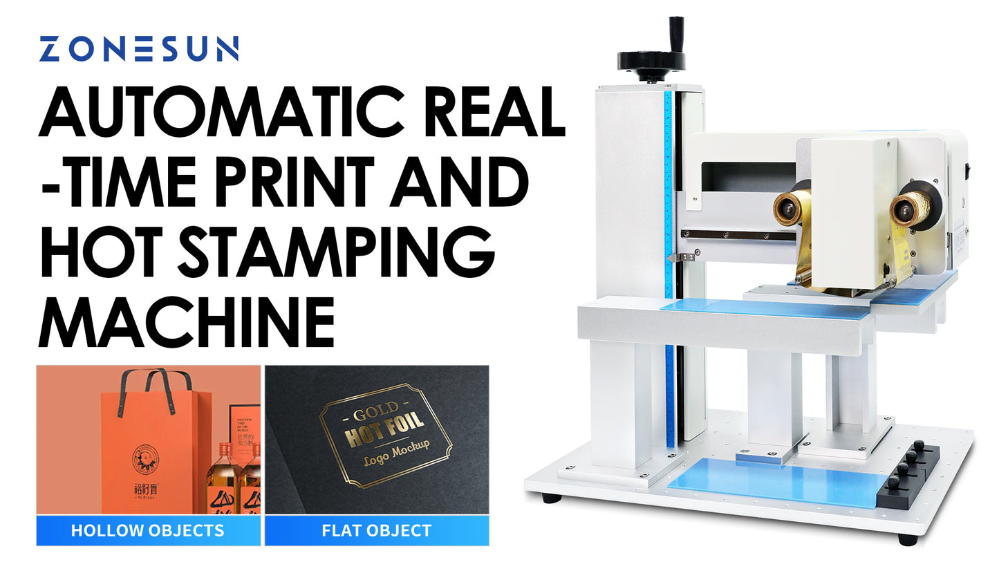 ZONESUN ZS-8025D Digital Hot Foil Stamping Machine
