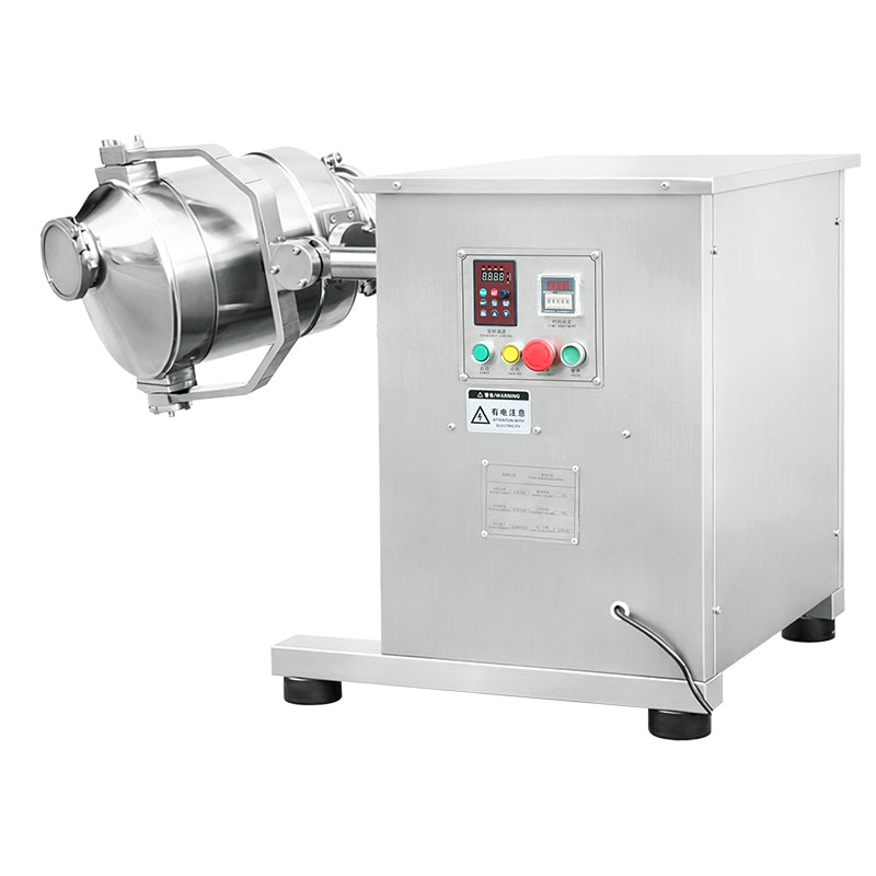 ZONESUN ZS-SBH10 3D-Trockenpulver- und Granulatmischmaschine für Lebensmittel und chemische Anwendungen