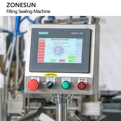 Zonesun ZS‑FS007U Automatic Plastic & Composite Tube Filler Sealer